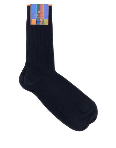 [해외직구][X45]GALLO AP516557 12588 남성 양말 삭스 Midnight blue stretch cotton blend socks