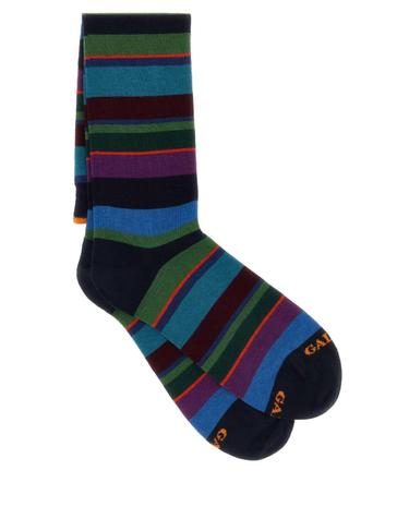 [해외직구][X45]GALLO AP103413 12892 남성 양말 삭스 Multicolor stretch cotton blend socks
