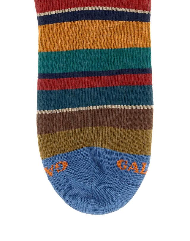 갈로 [해외직구][X45]GALLO AP103413 32977 남성 양말 삭스 Multicolor stretch cotton blend socks 착용컷