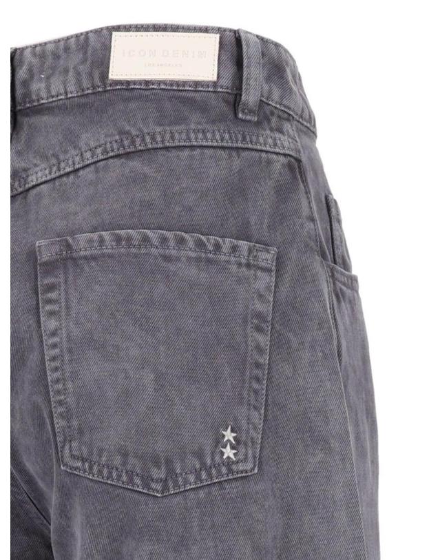 아이콘데님 아이콘 데님 [해외직구][A94]ICON DENIM POPPYCARB 여성 청바지 데님진 ICON DENIM ICON DENIM Wide Leg Jean Medium Waist 착용컷