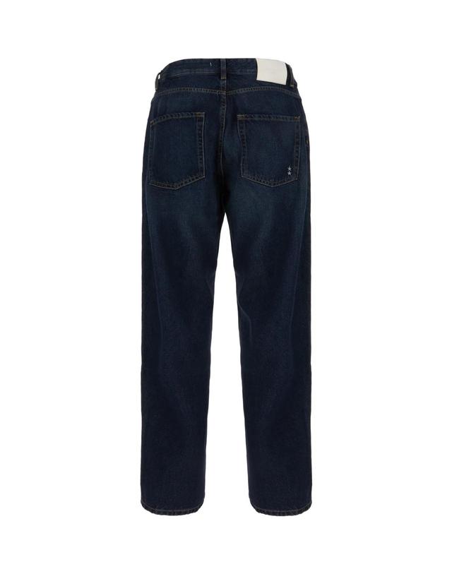 아이콘데님 아이콘 데님 [해외직구][W63]ICON DENIM ID8757 DARKBLUE 남성 데님진 청바지 하의 JEANS 착용컷