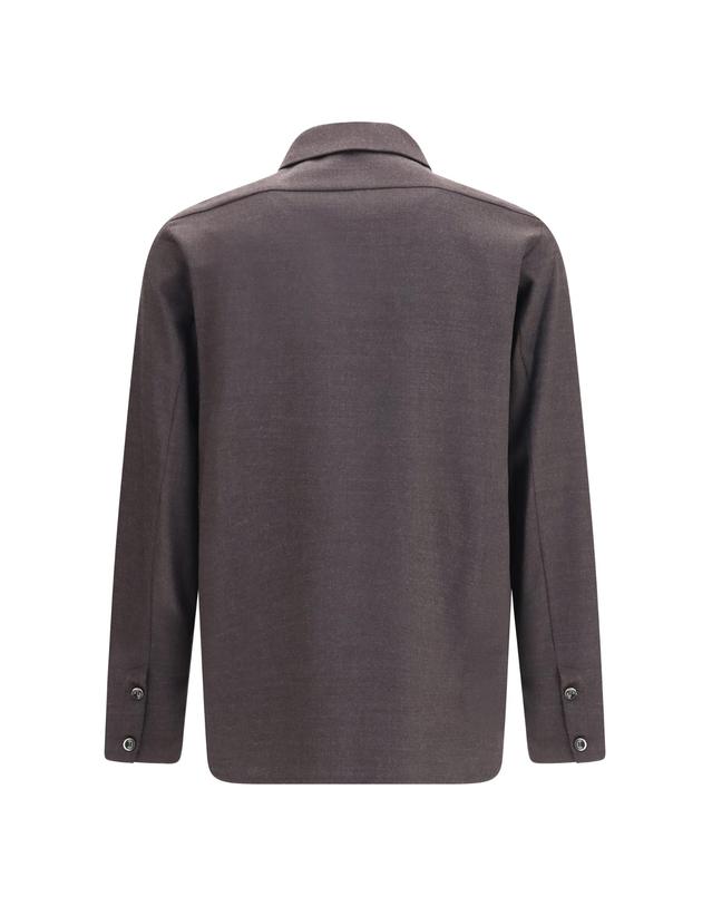 나인 인 더 모닝 [해외직구][K68]NINE IN THE MORNING 9FW26EF34 MGLACE 남성 셔츠 남방 긴팔 반팔 Wool Freud Shirt 착용컷