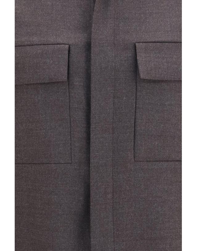 나인 인 더 모닝 [해외직구][K68]NINE IN THE MORNING 9FW26EF34 MGLACE 남성 셔츠 남방 긴팔 반팔 Wool Freud Shirt 착용컷