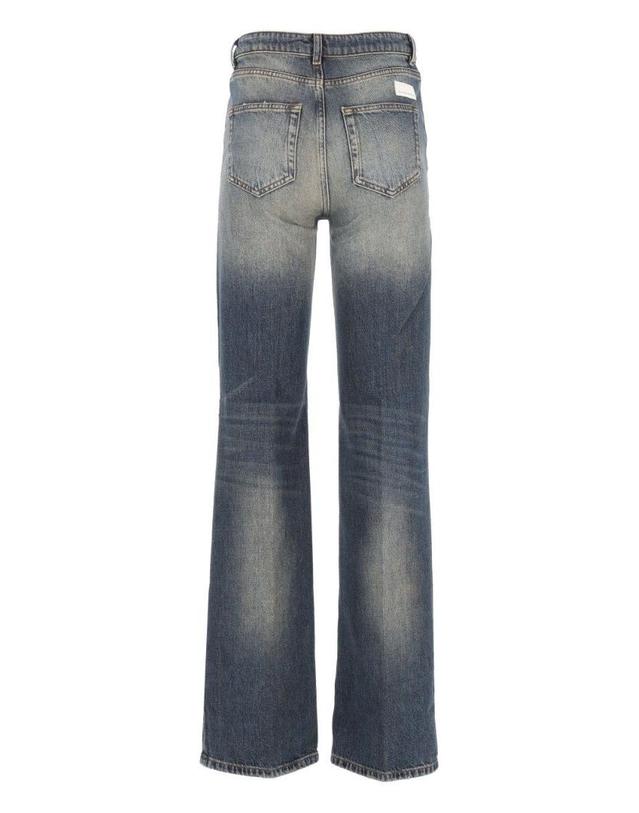 나인 인 더 모닝 [해외직구][A94]NINE IN THE MORNING FRA05DESTZ17DLL9441 여성 청바지 데님진 NINE IN THE MORNING NINE IN THE MORNING Franca Trumpet Jeans 착용컷