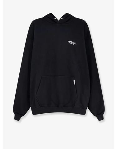 [해외직구][N85]리프리젠트 OCM41113 남성 맨투맨 후드 스웨트셔츠 REPRESENT Cotton sweatshirt with printed logo on the front