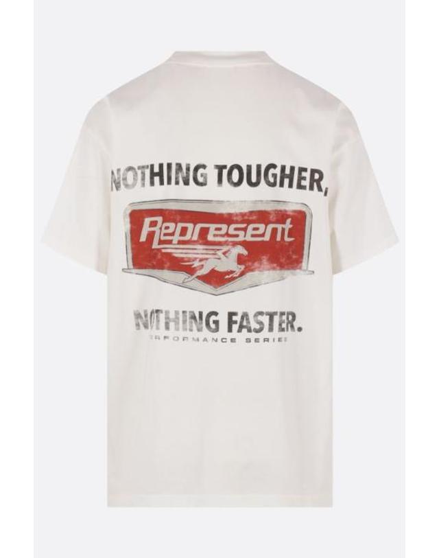 리프레젠트 리프리젠트 [해외직구][E32]리프리젠트 MLM10059672 남성 티셔츠 REPRESENT Nothing Faster oversized t shirt in cotton 착용컷