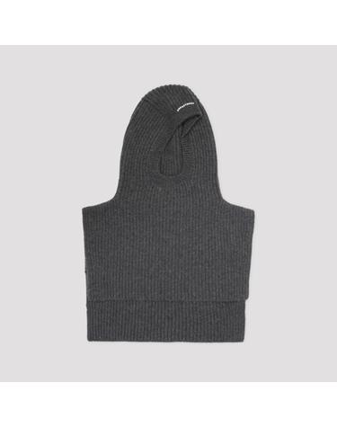 [해외직구][D14]까르뱅 6262161219 N995 CHARCOAL 여성 스웨터 니트 가디건 Carven Hood