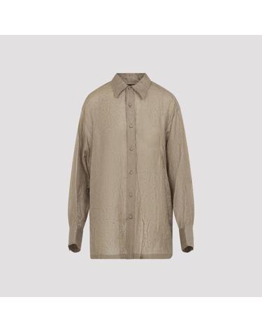 [해외직구][D14]까르뱅 6262K21184 N847 CARAMEL 여성 셔츠 남방 블라우스 Carven Drop Sleeve Shirt