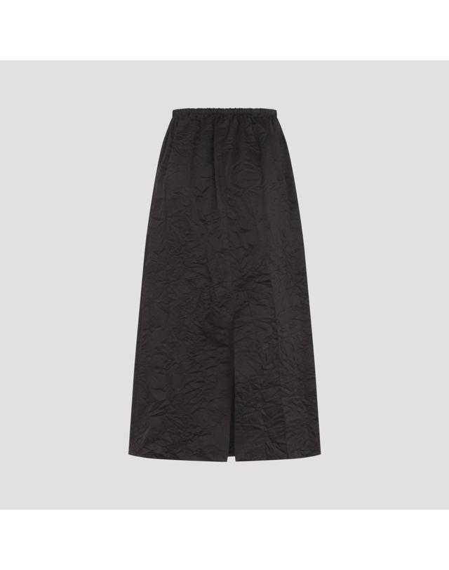 까르뱅 [해외직구][D14]까르뱅 6262K21294 N808 CHOCOLATE 여성 스커트 치마 Carven Pull On skirt 착용컷