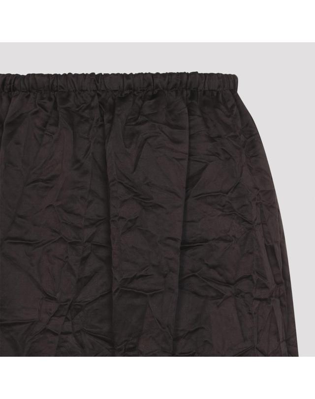 까르뱅 [해외직구][D14]까르뱅 6262K21294 N808 CHOCOLATE 여성 스커트 치마 Carven Pull On skirt 착용컷