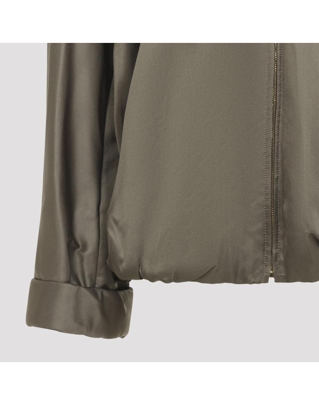 까르뱅 [해외직구][D14]까르뱅 6262K21256 N426 KHAKI 여성 자켓 코트 아우터 Carven Padded Blouson 착용컷