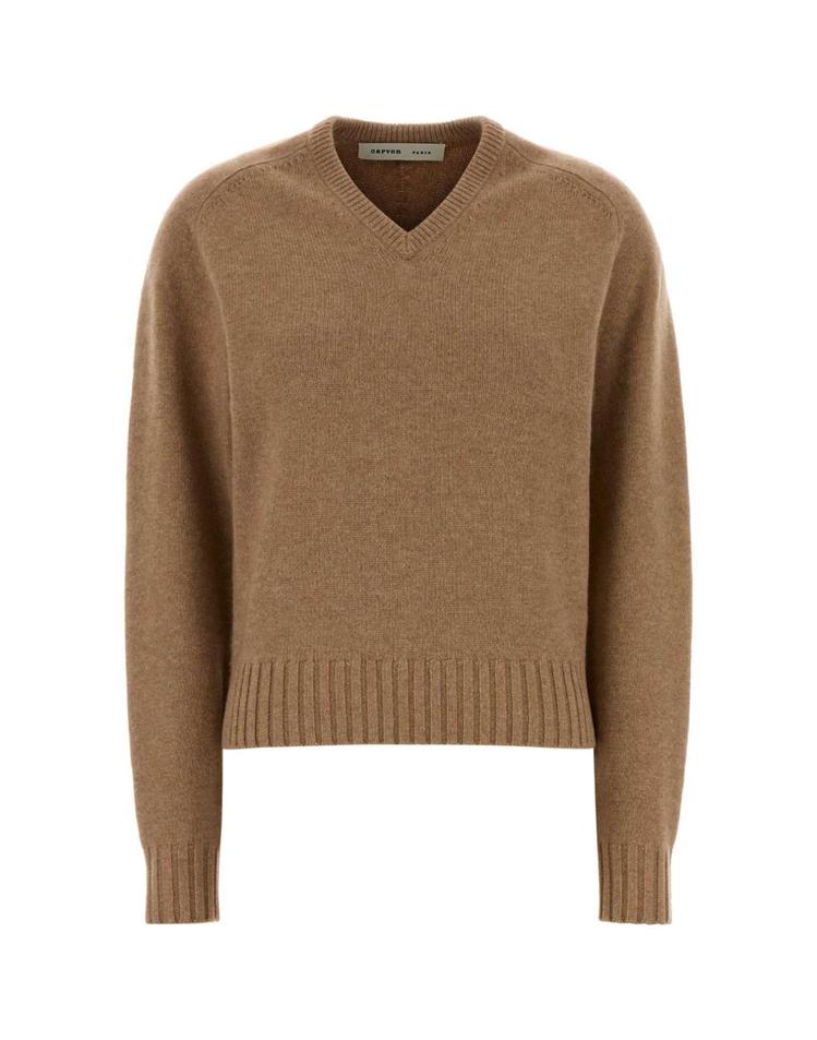 까르뱅 [해외] [X45]까르뱅 6262K<b>21317</b> N825 여성 스웨터 니트 가디건 Camel cashmere sweater FIODXX00068