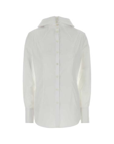 [해외직구][X45]장폴고띠에 2604WST074W123 01 여성 셔츠 남방 블라우스 White poplin shirt