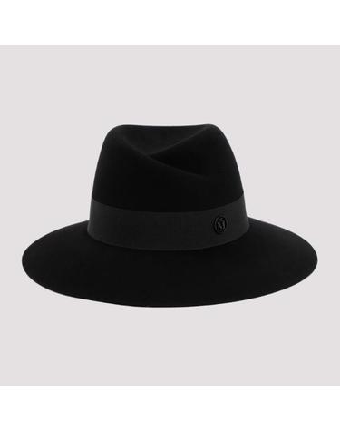 [해외직구][D14]메종미쉘 1001121001 BLACK 여성 모자 캡 비니 버킷햇 Maison Michel Wool Virginie Hat