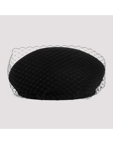[해외직구][D14]메종미쉘 1088019001 BLACK 여성 모자 캡 비니 버킷햇 Maison Michel New Bonni Veil Hat