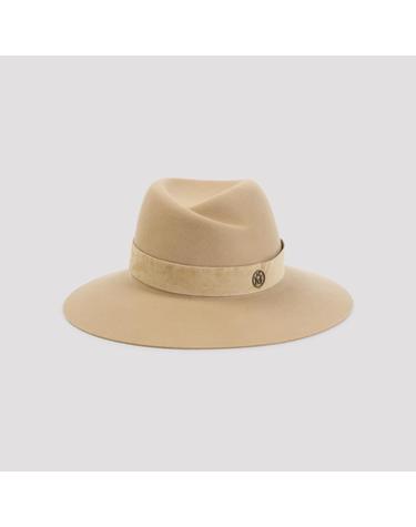 [해외직구][D14]메종미쉘 1001302001 WARM BEIGE 여성 모자 캡 비니 버킷햇 Maison Michel Virginie Suede Hat