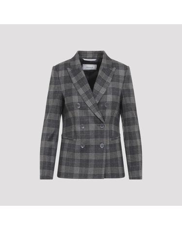[해외직구][D14]PESERICO A0140103325 972 GRIGIO ECLISSE 여성 자켓 봄버 다운 아우터 Peserico Blazer
