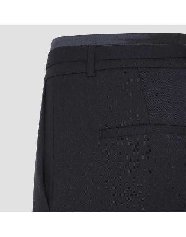 페세리코 [해외직구][D14]PESERICO A04860AA3472 A61 BLU UNIVERSO 여성 팬츠 하의 트라우저 바지 Peserico Belted Pants 착용컷