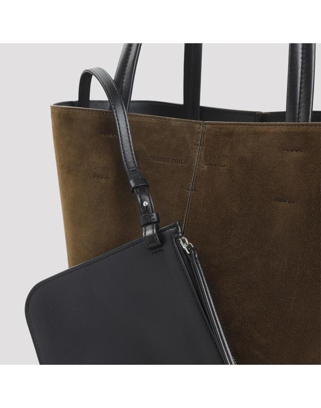피비 파일로 [해외직구][D14]PHOEBE PHILO AB31LT0038 719KHS ARMY SILVER 여성 토트백 탑핸들백 쇼퍼백 Phoebe Philo Pot Cabas Tote Bag 착용컷