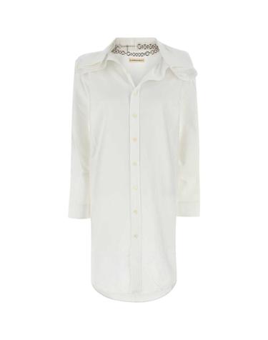 [해외직구][X45]와이프로젝트 101DR004F548 EVERGREENWHITE 여성 원피스 롱 미디 미니 드레스 White oxford shirt dress