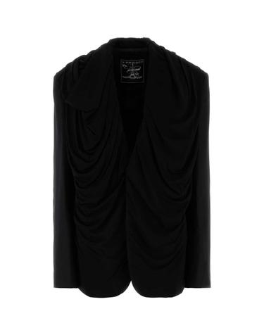 [해외직구][X45]와이프로젝트 201BL009F533 BLACK 여성 자켓 베스트 다운베스트 질렛 Black stretch twill oversize blazer