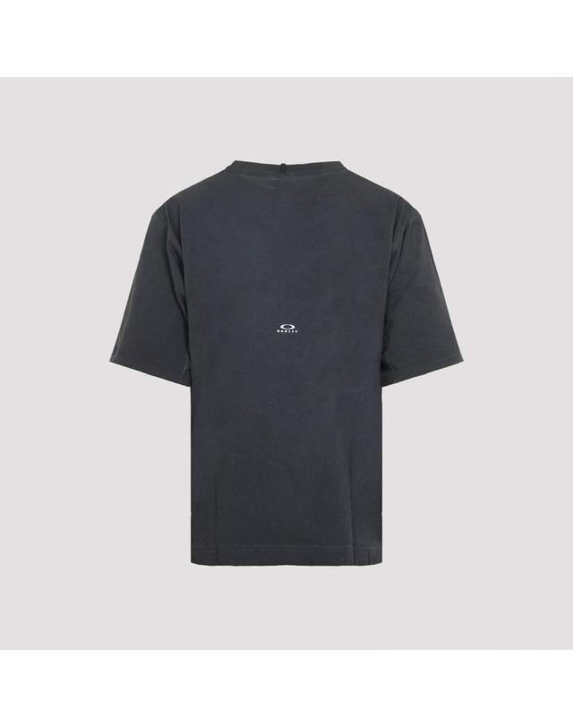 오클리 [해외직구][D14]오클리 FOA408545 021 PITCH BLACK 남성 티셔츠 상의 탑 Oakley Latitude Veil T shirt 착용컷