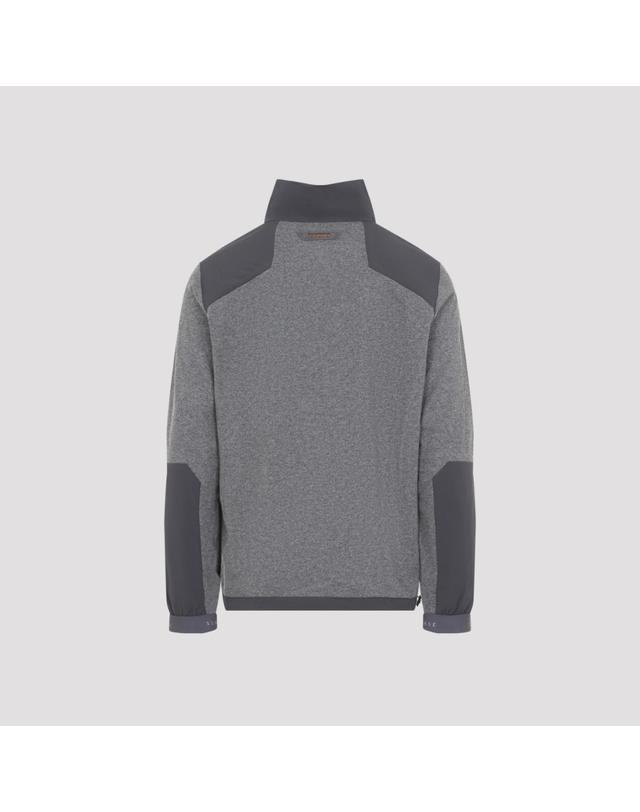 씨세 시스 [해외직구][D14]SEASE WT033TJ127 N63 PEWTER 남성 맨투맨 후드 스웨트셔츠 집업 Sease Zipped Skipper Jacket 착용컷