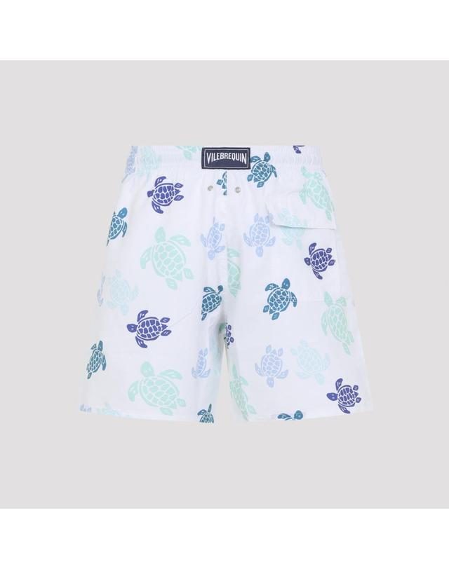 빌브레퀸 [해외직구][D14]빌브레퀸 MOOEB536 BLANC 남성 수영복 스윔팬츠 수영바지 Vilebrequin Moorea Swim Shorts 착용컷