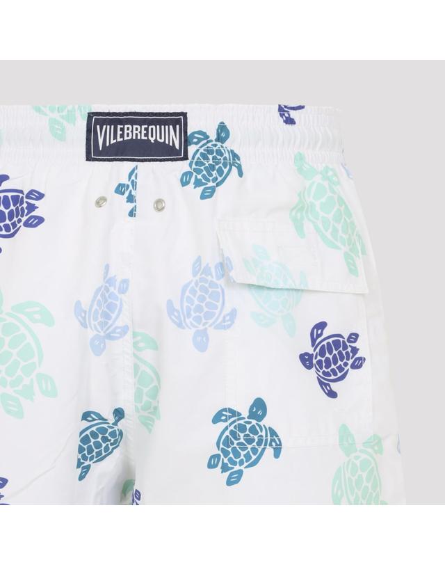 빌브레퀸 [해외직구][D14]빌브레퀸 MOOEB536 BLANC 남성 수영복 스윔팬츠 수영바지 Vilebrequin Moorea Swim Shorts 착용컷