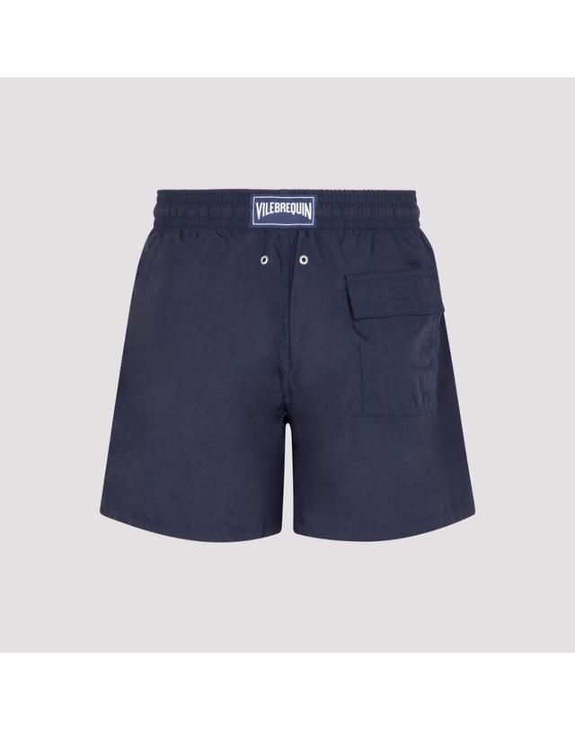 빌브레퀸 [해외직구][D14]빌브레퀸 MOOC4A00 390 BLEU MARINE 남성 수영복 스윔팬츠 수영바지 Vilebrequin Moorea Swim Shorts 착용컷
