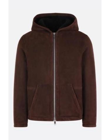 [해외직구][E32]이브살로몬 25WHV60470MSBVA2033 남성 무스탕 퍼자켓 YVES SALOMON full zip jacket in suede and shearling