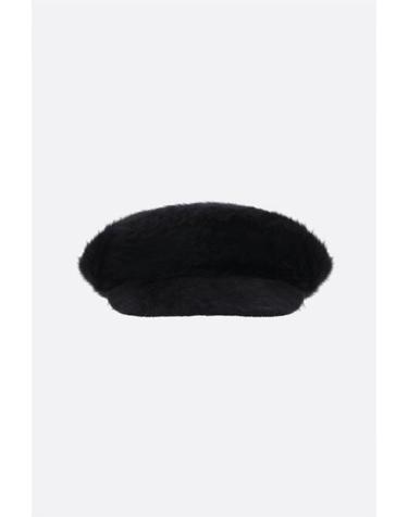 [해외직구][E32]KANGOL K3574BK001 여성 모자 KANGOL Furgora Apple angora blend visor cap