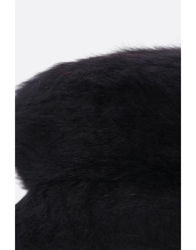 캉골 [해외직구][E32]KANGOL K3574BK001 여성 모자 KANGOL Furgora Apple angora blend visor cap 착용컷