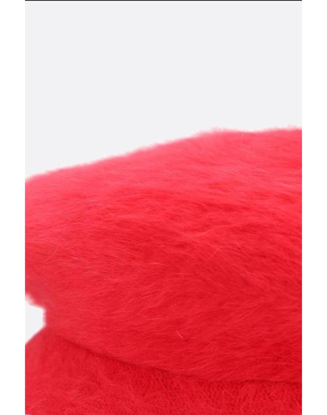 캉골 [해외직구][E32]KANGOL K3574SC613 여성 모자 KANGOL Furgora Apple angora blend visor cap 착용컷