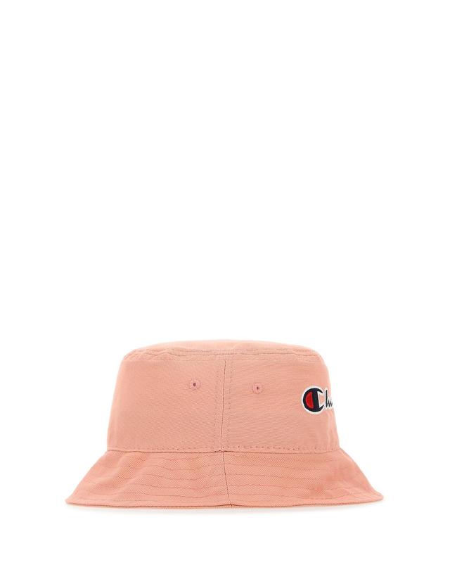 챔피온 [해외직구][X45]챔피온 805556 PS092 여성 모자 버킷햇 비니 캡 Pink cotton bucket hat 착용컷