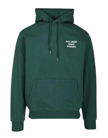 [해외직구][A94]DROLE DE MONSIEUR PERM HO162 CO127DGN 남성 맨투맨 스웨트셔츠 티셔츠 DROLE DE MONSIEUR DROLE DE MONSIEUR Le Hoodie Slogan Sweatshirt