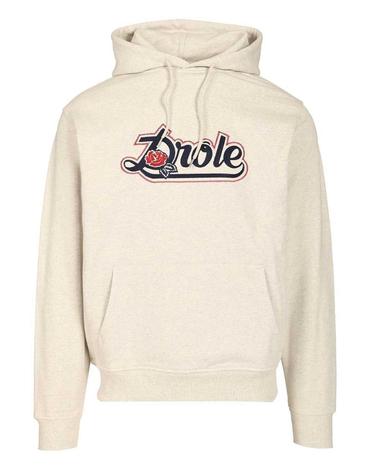 [해외직구][A94]DROLE DE MONSIEUR I HO189 CO127HGRE 남성 맨투맨 스웨트셔츠 티셔츠 DROLE DE MONSIEUR DROLE DE MONSIEUR Drole Rose Hoodie