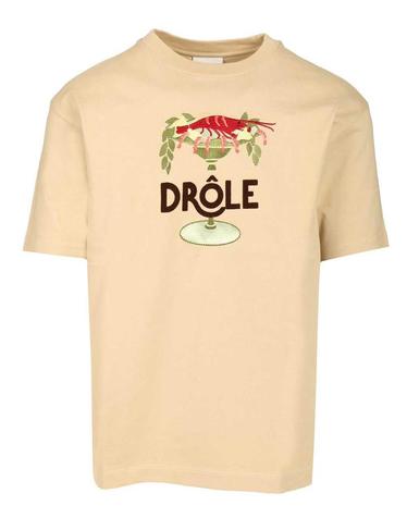 [해외직구][A94]DROLE DE MONSIEUR J TS289 CO248BG 남성 티셔츠 민소매 상의 DROLE DE MONSIEUR DROLE DE MONSIEUR Lobster Cup T Shirt