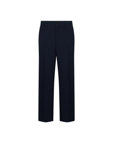[해외직구][S27]DROLE DE MONSIEUR BP212PL186NY 남성 조거팬츠 스웨트팬츠 면바지 카고팬츠 와이드팬츠 바지 트라우져 NAVY BLUE POLYESTER TROUSERS