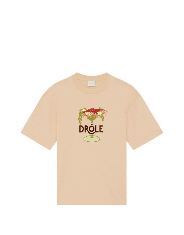 드홀드무슈 드롤 드 무슈 [해외직구][A94]DROLE DE MONSIEUR J TS289 CO248BG 남성 티셔츠 민소매 상의 DROLE DE MONSIEUR DROLE DE MONSIEUR Lobster Cup T Shirt 착용컷