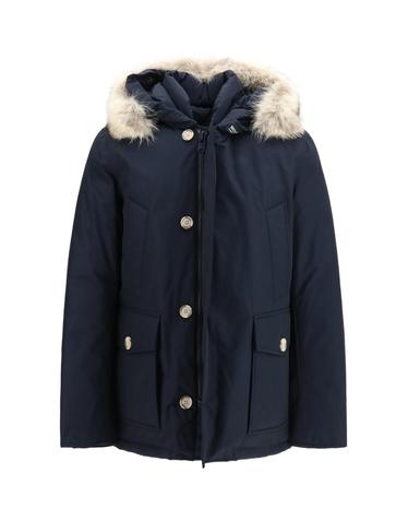 [해외직구][K68]WOOLRICH CFWOOU0484MBUT0001 MLB 남성 다운자켓 패딩 다운베스트 파카 Arctic Ramar Cloth Parka with removable fur