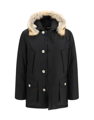 울리치 [해외직구][K68]WOOLRICH CFWOOU0482MBUT0001 BLK 남성 다운자켓 패딩 다운베스트 파카 Arctic Ramar Cloth Parka with removable fur
