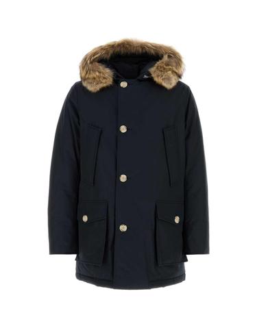 [해외직구][X45]WOOLRICH CFWOOU0482MBUT0001 MLB 남성 블레이저 봄버 캐주얼자켓 Midnight blue cotton blend Arctic parka