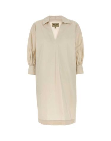[해외직구][X45]WOOLRICH CFWWDR0173FRUT3944 8867 여성 원피스 롱 미디 미니 드레스 Sand poplin dress