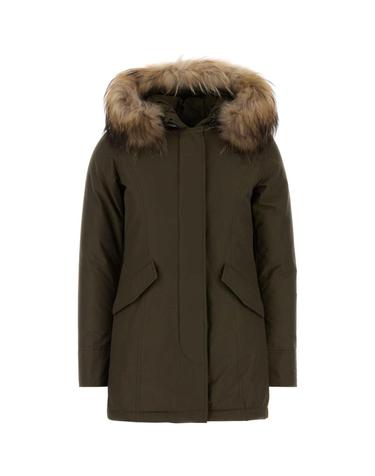 [해외직구][X45]WOOLRICH CFWWOU0538FBUT0001 DAG 여성 패딩 다운자켓 다운베스트 푸퍼자켓 Khaki cotton blend Arctic parka