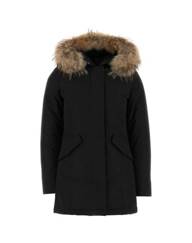 [해외직구][X45]WOOLRICH CFWWOU0538FBUT0001 BLK 여성 패딩 다운자켓 다운베스트 푸퍼자켓 Black cotton blend Arctic parka