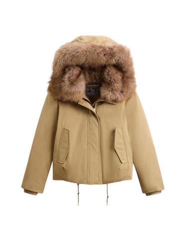 [해외직구][P13]WOOLRICH CFWWOU2237FRUT19748926B 여성 파카자켓 다운파카 후드자켓 재킷 패딩 로고 코트 WOOLRICH PARKA