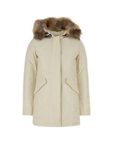 울리치 [해외직구][X45]WOOLRICH CFWWOU0538FBUT0001 MKC 여성 패딩 다운자켓 다운베스트 푸퍼자켓 Ivory cotton blend Arctic parka