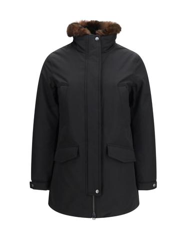 [해외직구][K68]WOOLRICH CFWWOU2245FRUT0001 BLK 여성 다운자켓 패딩 다운베스트 파카 Erie Ramar Cloth Insulated Jacket with Hood