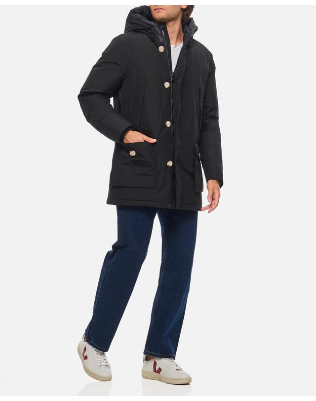 울리치 [해외직구][G95]Woolrich CFWOOU0483MBUT0001BLK 남성 패딩자켓 다운자켓 다운블레이저 코드 하프코트 트렌치코트 ARTIC PARKA 착용컷